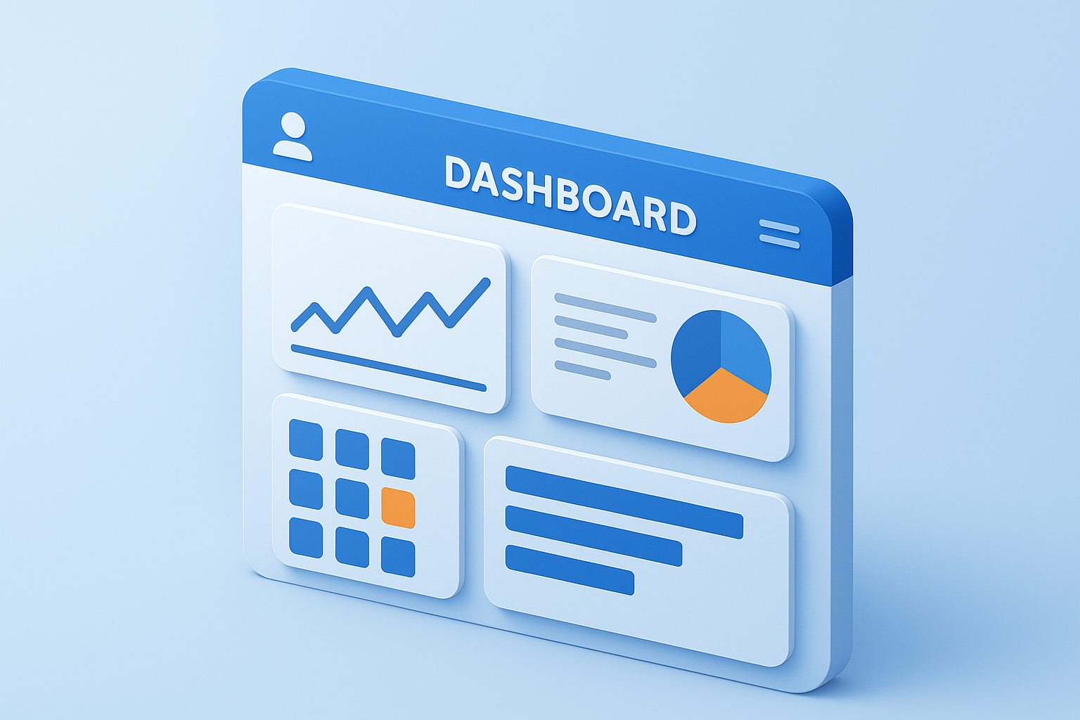 Custom Job Management Software Dashboard